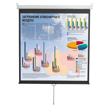 Экран Digis DSOD-4304 настенный 4:3, 240х180 Экран Digis DSOD-4304 настенный 4:3, 240х180