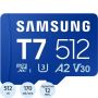 Карта памяти Samsung T7 microSDXC 512 ГБ [MB-MB512T/WW] 2026