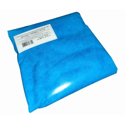 Тряпка для пола микрофибра синяя 80х100 180г/м2 Тряпка для пола микрофибра синяя 80х100 180г/м2