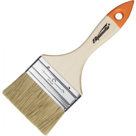 Кисть плоская Slimline 75 мм,натуральная щетина,дерев.ручка//Sparta(824405)