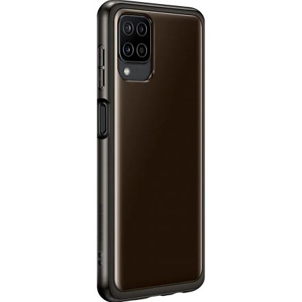 Чехол -крышка Soft Clear Cover A12, Samsung, чер, EF-QA125TBEGRU Чехол -крышка Soft Clear Cover A12, Samsung, чер, EF-QA125TBEGRU
