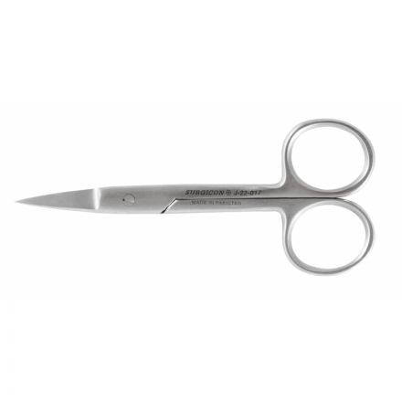 Ножницы остроконечные прямые, 100 мм, J-22-017