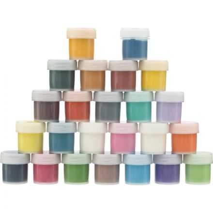 Гуашь Комус Класс Максики 24 цв/наб по 10 мл, картонная коробка