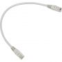 Патч-корд TWT TWT-45-45-0.3-GY UTP кат.5e, 0.3 м, серый Патч-корд TWT TWT-45-45-0.3-GY UTP кат.5e, 0.3 м, серый