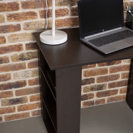 Стол письменный/компьютерный BRABIX "Scandi CD-016", 1100х500х750мм, 4 ящика, венге, 641893, ЦБ013707-3 Стол письменный/компьютерный BRABIX "Scandi CD-016", 1100х500х750мм, 4 ящика, венге, 641893, ЦБ013707-3