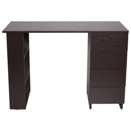 Стол письменный/компьютерный BRABIX "Scandi CD-016", 1100х500х750мм, 4 ящика, венге, 641893, ЦБ013707-3 Стол письменный/компьютерный BRABIX "Scandi CD-016", 1100х500х750мм, 4 ящика, венге, 641893, ЦБ013707-3