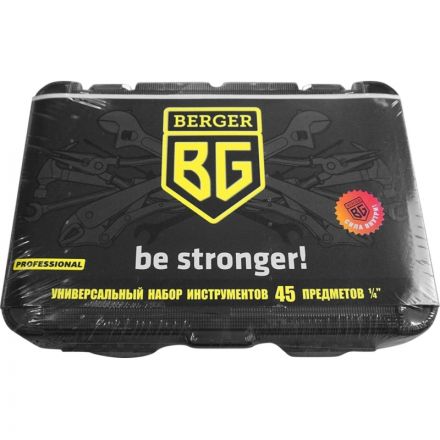 Набор инструмента 45 предметов BERGER BG045-14