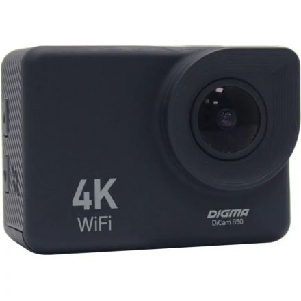Экшн-камера Digma DiCam 850 черный Экшн-камера Digma DiCam 850 черный