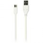 Кабель Smartbuy iK-3112, USB - Type-C, 2A output, 1м, белый Кабель Smartbuy iK-3112, USB - Type-C, 2A output, 1м, белый