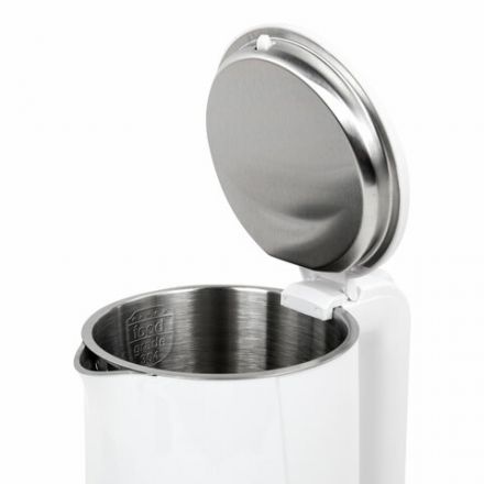 Чайник электрический с двойными стенками SONNEN KT-8718W, 1,7 л, 2200 Вт, белый, 454685 Чайник электрический с двойными стенками SONNEN KT-8718W, 1,7 л, 2200 Вт, белый, 454685