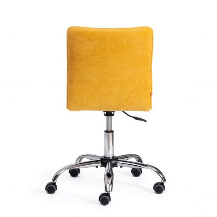 Кресло Tetchair ZERO, велюр Clermon, горчичный, 170