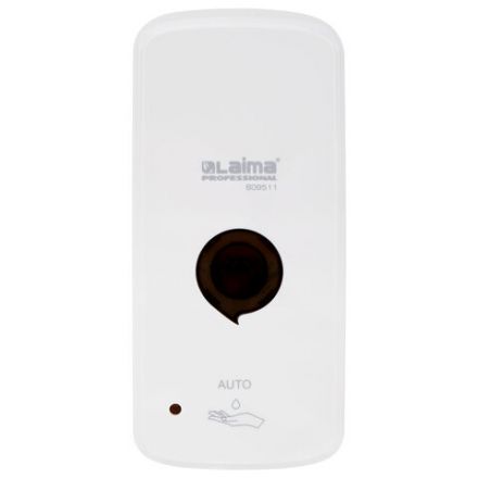 Дозатор для жидкого мыла LAIMA PROFESSIONAL PREMIUM, НАЛИВНОЙ, СЕНСОРНЫЙ, 1 л, белый, ABS-пластик, 609511