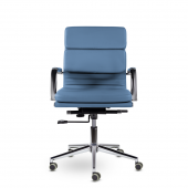 Кресло СН-303 Кайман Трио Н soft хром Ср S-0420 (светло-голубой) Кресло СН-303 Кайман Трио Н soft хром Ср S-0420 (светло-голубой)