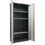 Шкаф для бумаг Cobalt Office 18 антрацит/серый (R7043/7038) 915х370х1830