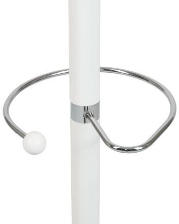 Вешалка напольная DOBRIN BONNY, белый мрамор, белый