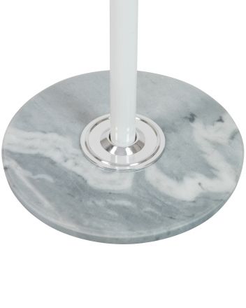 Вешалка напольная DOBRIN BONNY, белый мрамор, белый