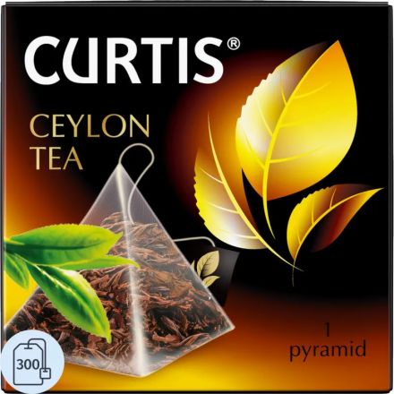 Чай Curtis Ceylon Tea черный среднелистовой, 300 пирамидок/уп Чай Curtis Ceylon Tea черный среднелистовой, 300 пирамидок/уп