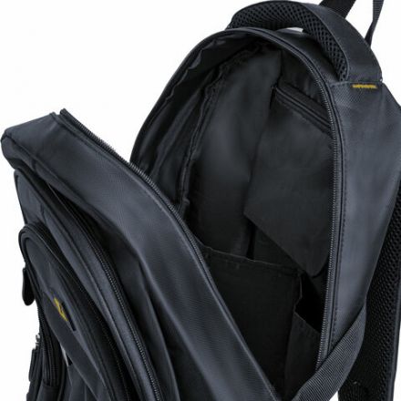 Рюкзак BRAUBERG TITANIUM универсальный, 3 отделения, черный, желтые вставки, 45х28х18 см, 224385 Рюкзак BRAUBERG TITANIUM универсальный, 3 отделения, черный, желтые вставки, 45х28х18 см, 224385