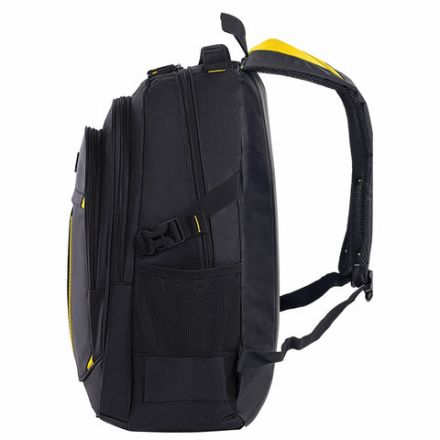 Рюкзак BRAUBERG TITANIUM универсальный, 3 отделения, черный, желтые вставки, 45х28х18 см, 224385 Рюкзак BRAUBERG TITANIUM универсальный, 3 отделения, черный, желтые вставки, 45х28х18 см, 224385