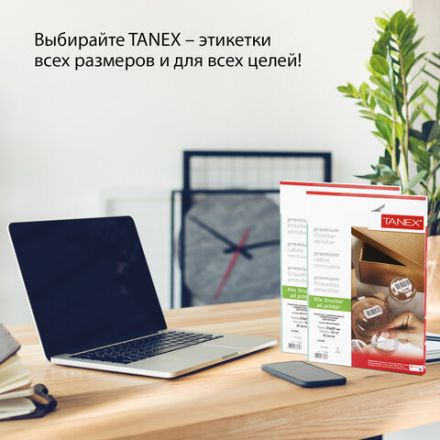 Этикетка самоклеящаяся УДАЛЯЕМАЯ 210х297 мм, 1 этикетка, белая, 70 г/м2, 25 листов, TANEX, сырье Финляндия, 114546, TW-2000 Этикетка самоклеящаяся УДАЛЯЕМАЯ 210х297 мм, 1 этикетка, белая, 70 г/м2, 25 листов, TANEX, сырье Финляндия, 114546, TW-2000