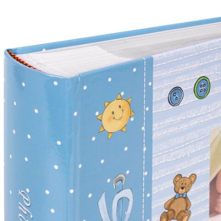 Фотоальбом BRAUBERG "It's a boy" на 200 фото 10х15 см, твердая обложка, бумажные страницы, бокс, голубой, 391146 Фотоальбом BRAUBERG "It's a boy" на 200 фото 10х15 см, твердая обложка, бумажные страницы, бокс, голубой, 391146