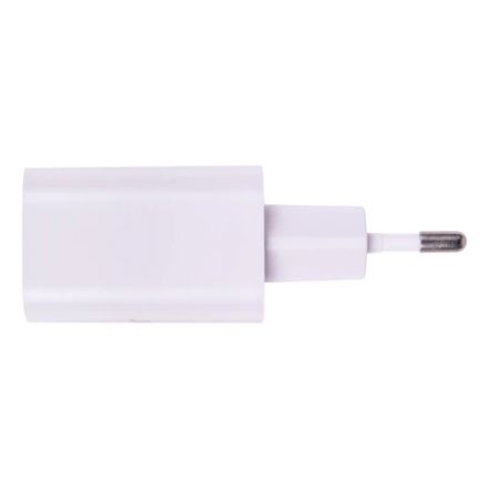 Зарядное устройство быстрое сетевое (220 В) SONNEN, USB QC 3.0 + Type-C PD 20 Вт, 3 А, белое, 455505