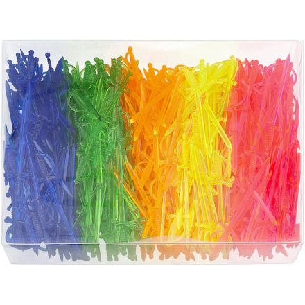 Пика из пластика ШПАГА, (401-845) 500шт/уп Пика из пластика ШПАГА, (401-845) 500шт/уп