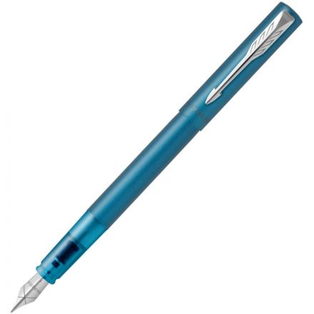 Ручка перьевая Parker Vector XL 2159761, корп. бирюз., тонкая,  в под. уп