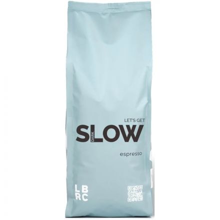 Кофе в зернах Lazy Barista Slow, жареный, смесь арабики робусты, 1 кг