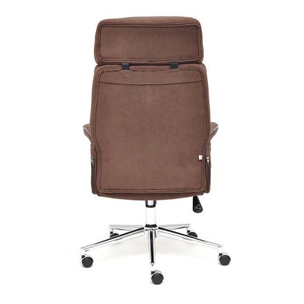 Кресло Tetchair CHARM, флок , коричневый, 6