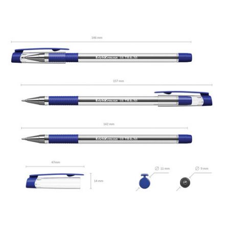 Ручка шариковая масляная с грипом ERICH KRAUSE "Ultra-30", СИНЯЯ, корпус прозрачный, узел 0,7 мм, линия письма 0,26 мм, 19613 Ручка шариковая масляная с грипом ERICH KRAUSE "Ultra-30", СИНЯЯ, корпус прозрачный, узел 0,7 мм, линия письма 0,26 мм, 19613