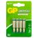 Батарейки КОМПЛЕКТ 4 шт., GP GreenCell AAA (R03, 24G), солевые, мизинчиковые, блистер, 24G-2CR4 Батарейки КОМПЛЕКТ 4 шт., GP GreenCell AAA (R03, 24G), солевые, мизинчиковые, блистер, 24G-2CR4