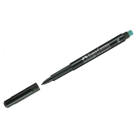 Маркер перманентный Faber-Castell "Multimark permanent" M, черный, пулев., 1,0мм