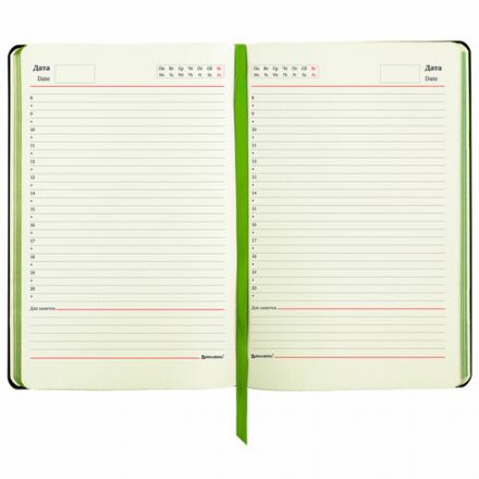 Ежедневник недатированный А5 (138х213 мм), BRAUBERG VISTA, под кожу, гибкий, 136 л., "Revival", 112030 Ежедневник недатированный А5 (138х213 мм), BRAUBERG VISTA, под кожу, гибкий, 136 л., "Revival", 112030