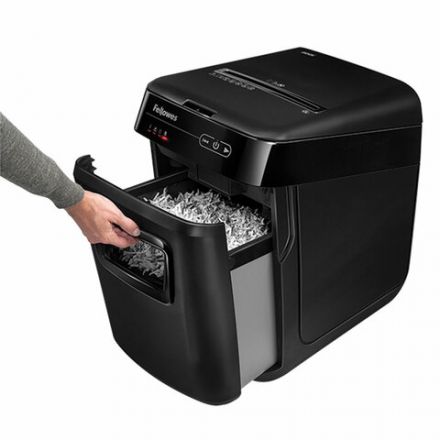 Уничтожитель (шредер) FELLOWES AUTOMAX 200C, 4 уровень секретности, фрагменты 4х38 мм, 200 листов, корзина 32 литра, FS-465, FS-46536 Уничтожитель (шредер) FELLOWES AUTOMAX 200C, 4 уровень секретности, фрагменты 4х38 мм, 200 листов, корзина 32 литра, FS-465, FS-46536