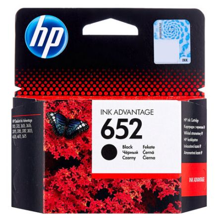 Картридж струйный HP (F6V25AE) DeskJet 2135/3635/3835/4535/4675/1115, №652, черный, оригинальный, ресурс 360 стр. Картридж струйный HP (F6V25AE) DeskJet 2135/3635/3835/4535/4675/1115, №652, черный, оригинальный, ресурс 360 стр.