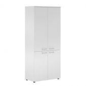 Шкаф с глухими средними и малыми дверьми XHC 85.3 Белый 856х432х1955 XTEN