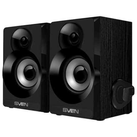 Колонки компьютерные SVEN SPS-517, 2.0, 6 Вт, питание USB, черные, SV-016180 Колонки компьютерные SVEN SPS-517, 2.0, 6 Вт, питание USB, черные, SV-016180