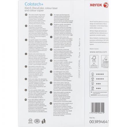 Бумага для цв.лазер.печ. Xerox Colotech + ( A4, 90 г/кв.м, 500)