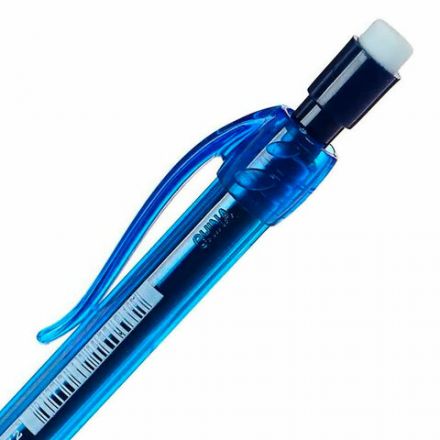 Карандаш механический 0,5 мм, KOH-I-NOOR "Geometry", ластик, резиновый грип, корпус тонированный голубой, 5780, 5780008001KS Карандаш механический 0,5 мм, KOH-I-NOOR "Geometry", ластик, резиновый грип, корпус тонированный голубой, 5780, 5780008001KS