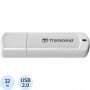 Флеш-память Transcend JetFlash 370, 32Gb, USB 2.0, бел, TS32GJF370 Флеш-память Transcend JetFlash 370, 32Gb, USB 2.0, бел, TS32GJF370