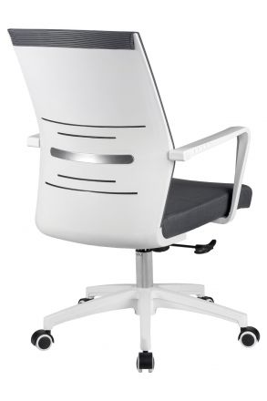 Кресло Like RCH B819 Белый пластик/Серая сетка Кресло Like RCH B819 Белый пластик/Серая сетка