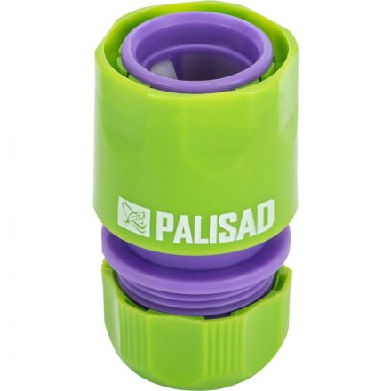 Соединитель для шланга пластм быстросъемный 1/2// Palisad 66135 Соединитель для шланга пластм быстросъемный 1/2// Palisad 66135