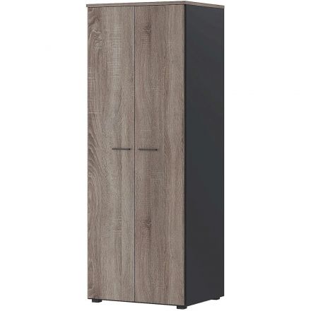 Корпус гардероба Комус МебельК-Loft 241H002 786х616х2106 сонома темн/графит