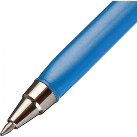 Ручка шариковая неавтомат. Attache Antibacterial А04 масл,треуг0,5син