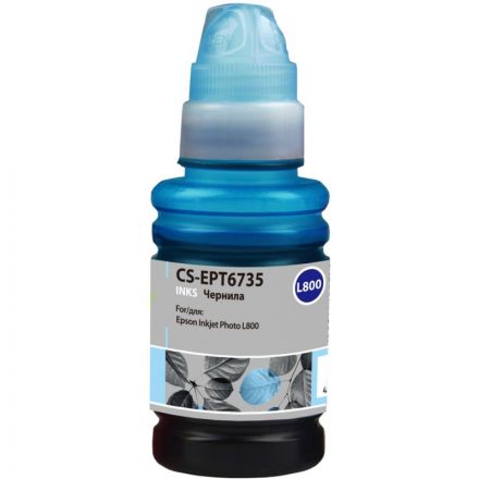 Чернила Cactus CS-EPT6735 T6735 светло-гол. 100мл для Epson L800/L1800 Чернила Cactus CS-EPT6735 T6735 светло-гол. 100мл для Epson L800/L1800
