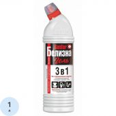 Средство для сантехники SANFOR Белизна гель 3в1, 1000гр Средство для сантехники SANFOR Белизна гель 3в1, 1000гр