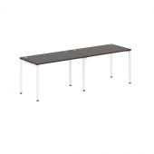 Стол 2-х местный XWST 2470 Легно темный/Белый 2406х700х750 XTEN-S Стол 2-х местный XWST 2470 Легно темный/Белый 2406х700х750 XTEN-S