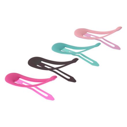 Заколки для волос НАБОР 8 шт., 5 см, клик-клак, soft touch, разные цвета, MONTE VITA (МОНТЕ ВИТА), 457092 Заколки для волос НАБОР 8 шт., 5 см, клик-клак, soft touch, разные цвета, MONTE VITA (МОНТЕ ВИТА), 457092