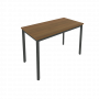 Slim Стол письменный на металлокаркасе С.СП-4.1 Орех/Антрацит металл 1180*600*750